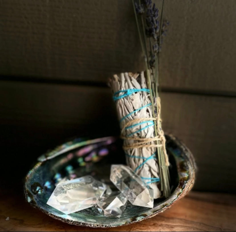 Sage, Candles and Incense