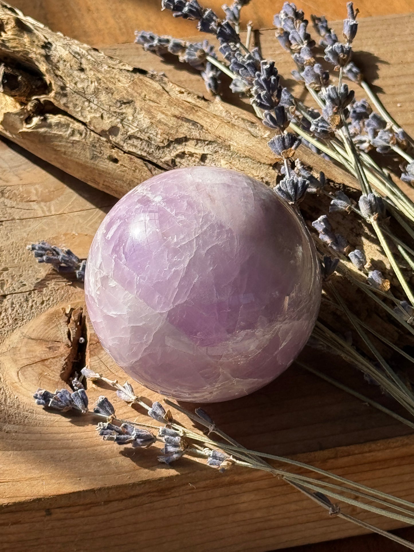 Kunzite Sphere – Divine Heart Frequency