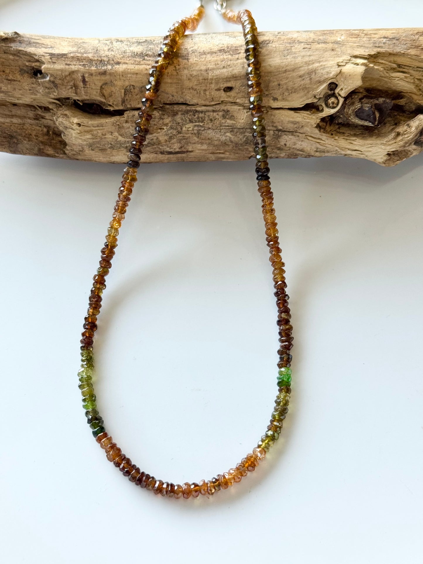 Petro Tourmaline Beads Necklace