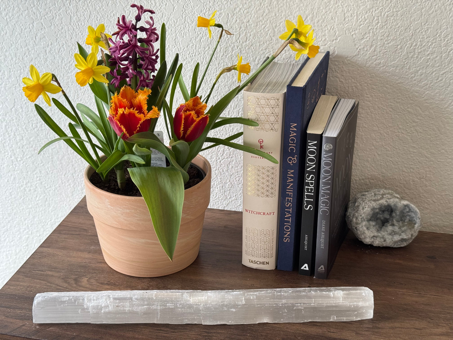 Raw Natural Selenite Wand