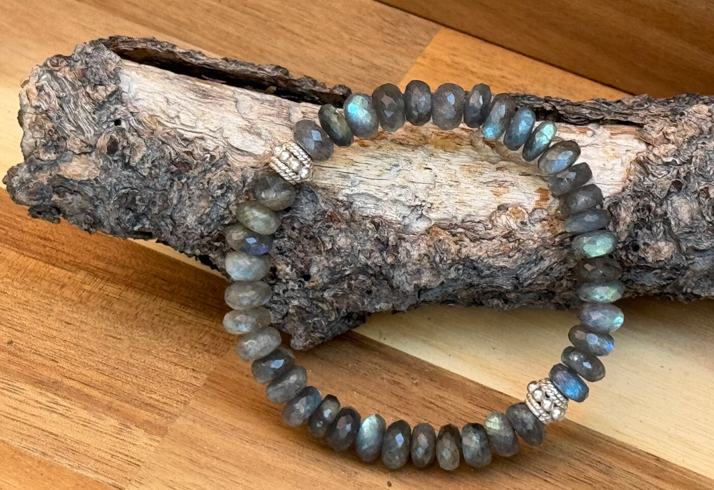 Magical High-Quality Labradorite Bracelet – Sterling Silver