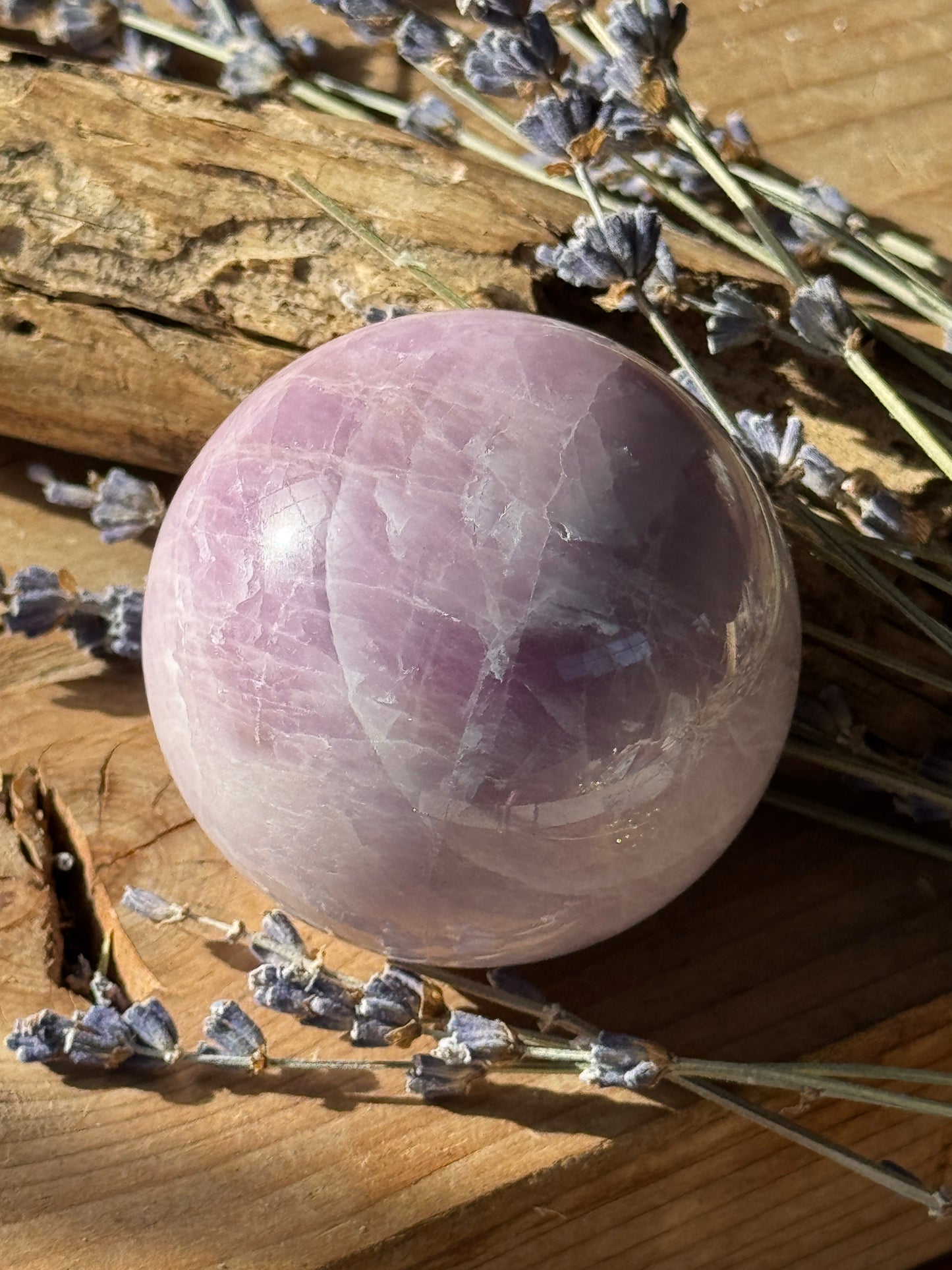 Kunzite Sphere – Divine Heart Frequency
