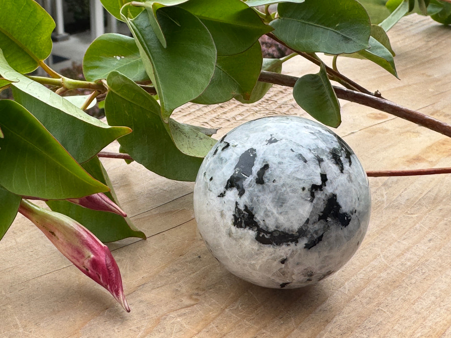 Rainbow Moonstone Sphere