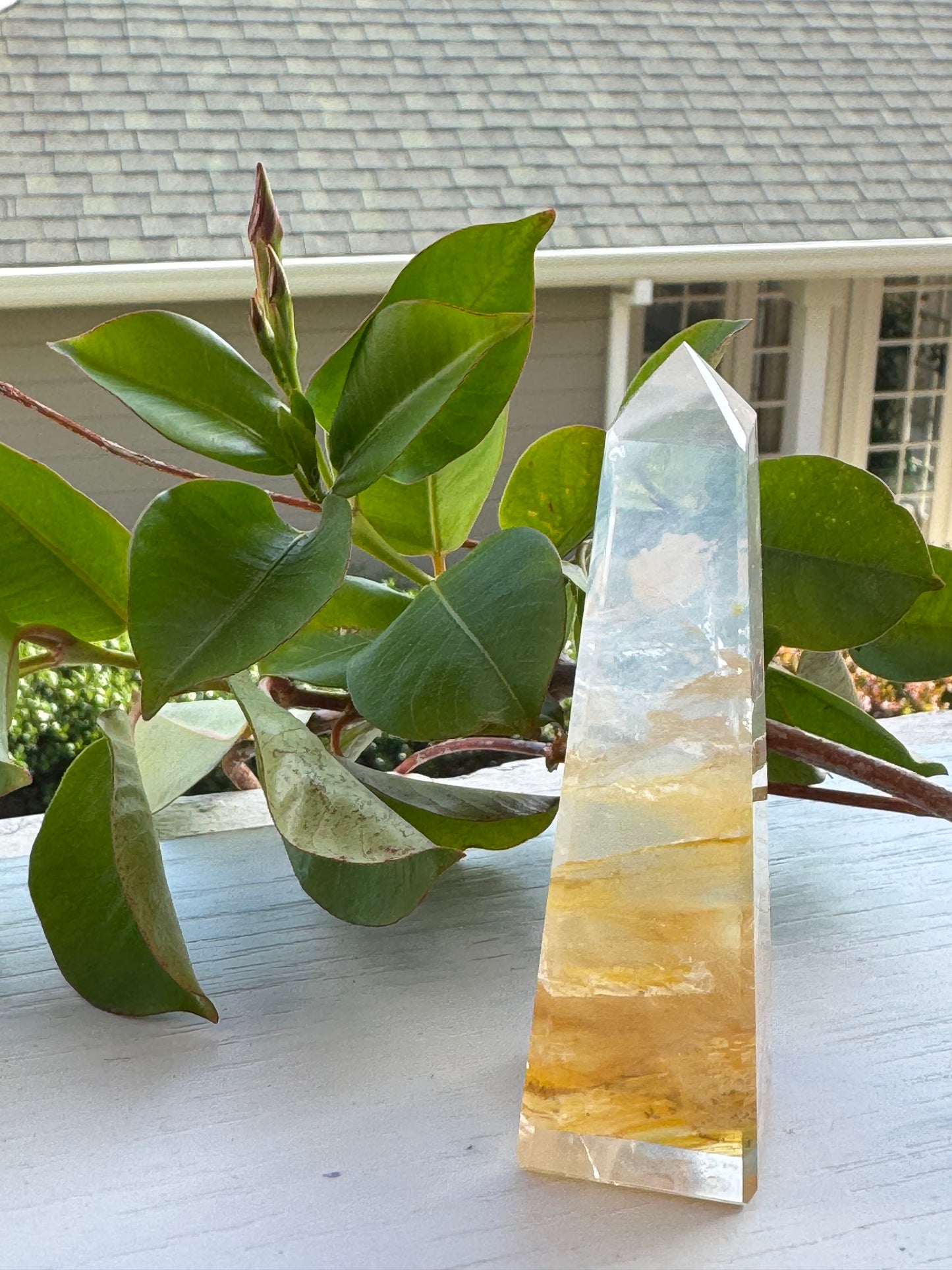 Yellow Hematoid Quartz – Golden Healer Tower