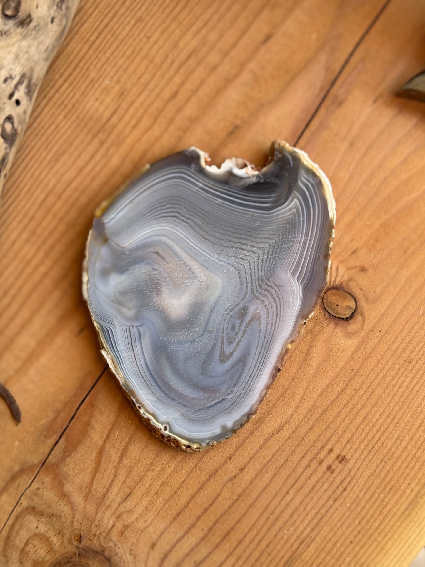 Polished Agate Slab – Natural Beauty & High Vibration Energy