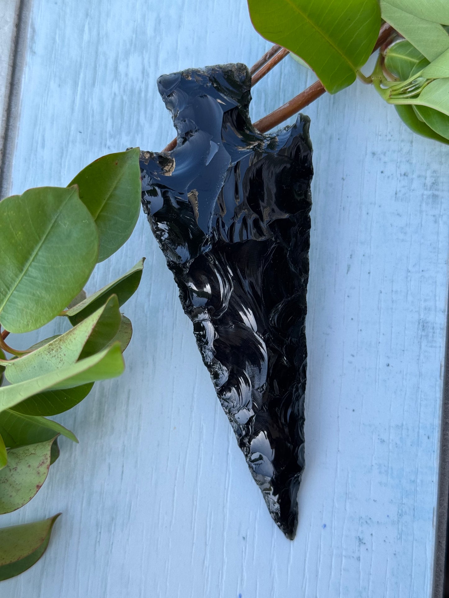 Large Obsidian Arrow