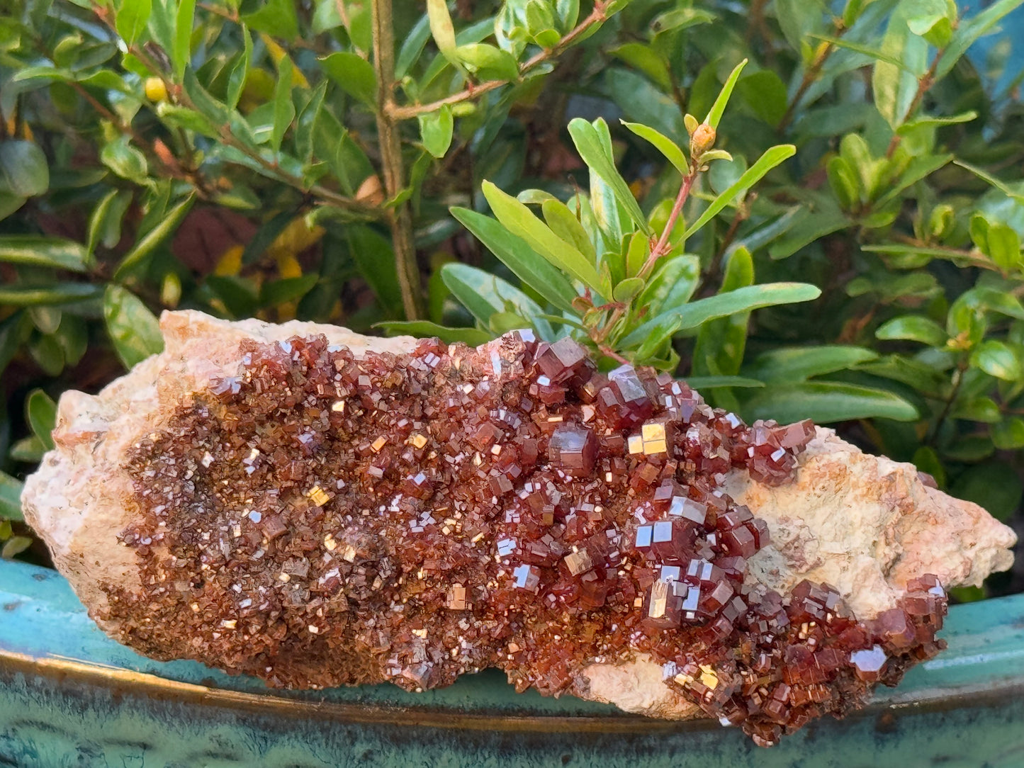 Vanadinite Cluster – Fire of Manifestation