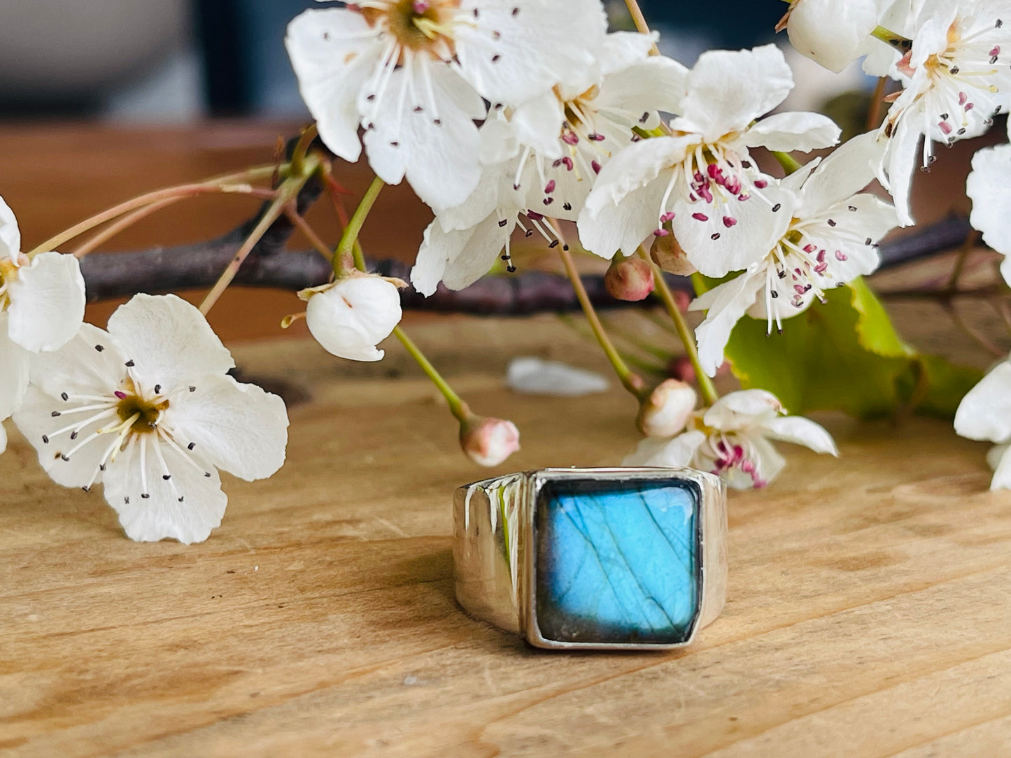 Labradorite Ring