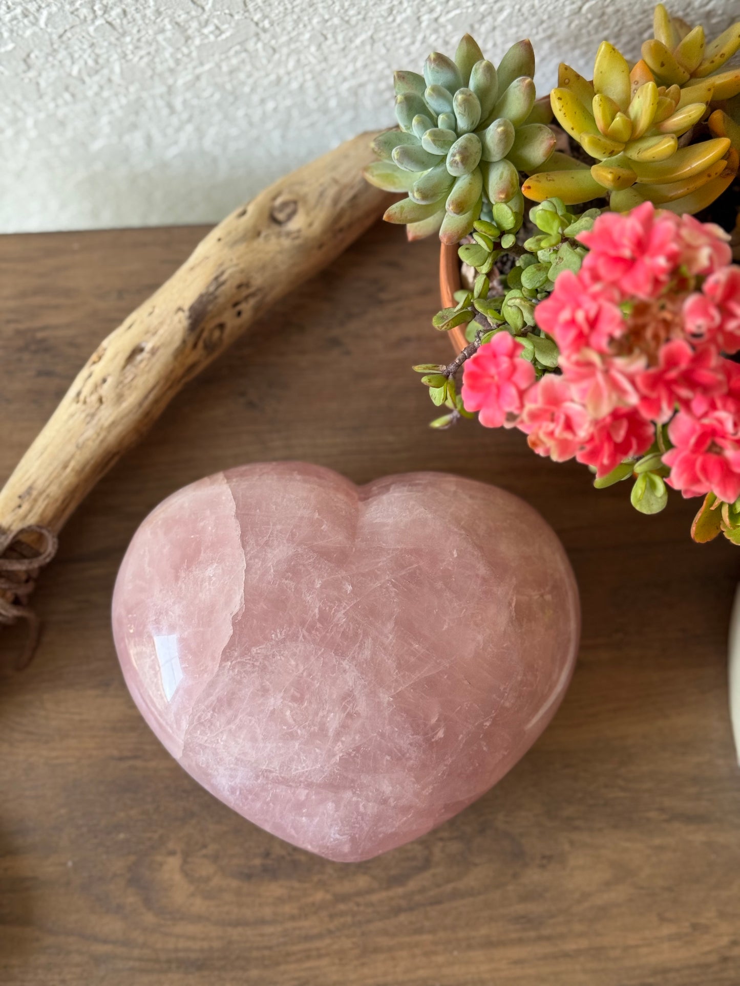 2XL Rose Quartz Heart – 4.555 lbs
A Monument of Love and Healing Energy