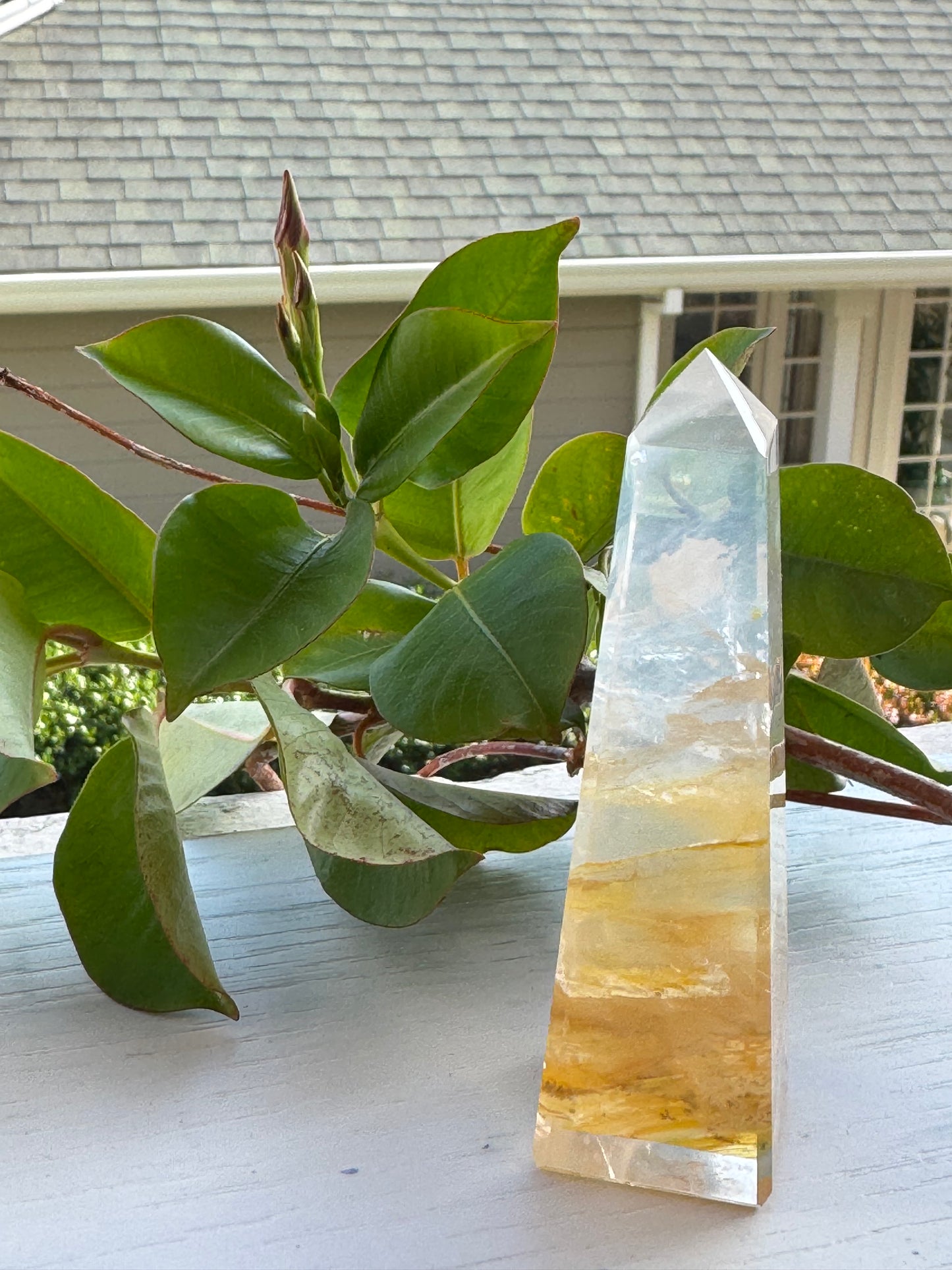 Yellow Hematoid Quartz – Golden Healer Tower