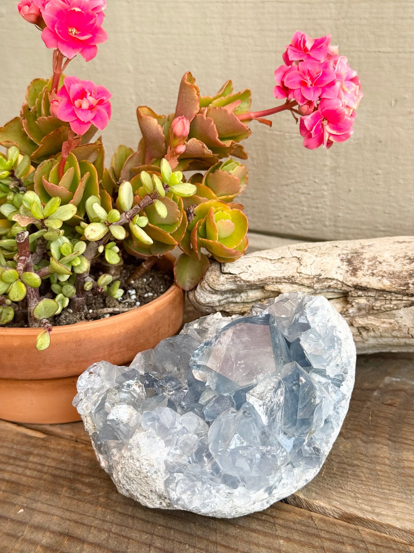 Celestite Cluster Madagascar