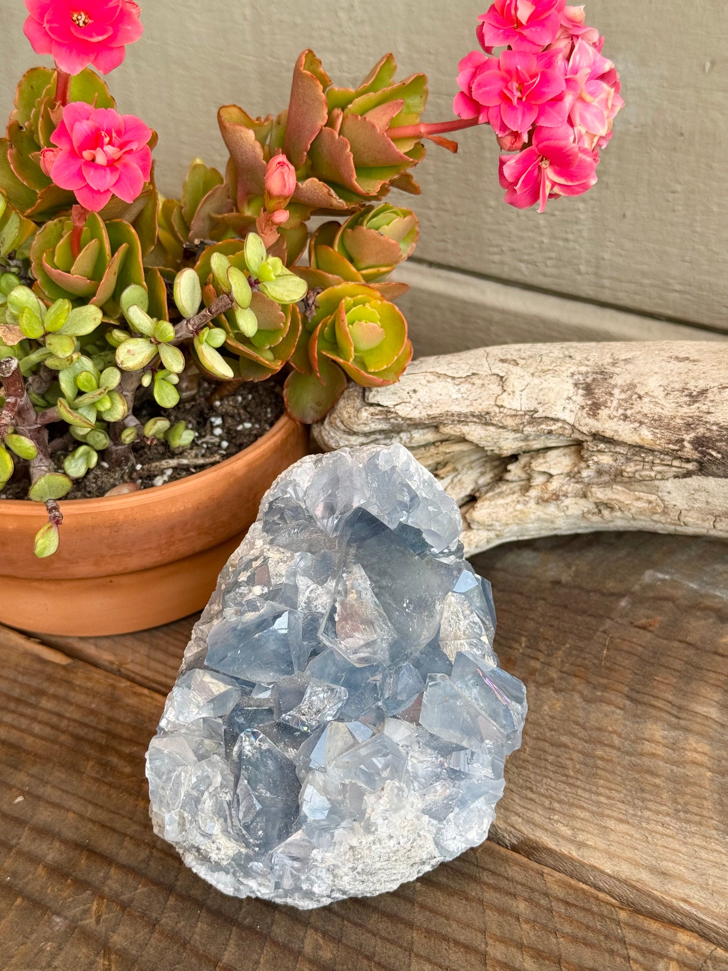 Celestite Cluster Madagascar