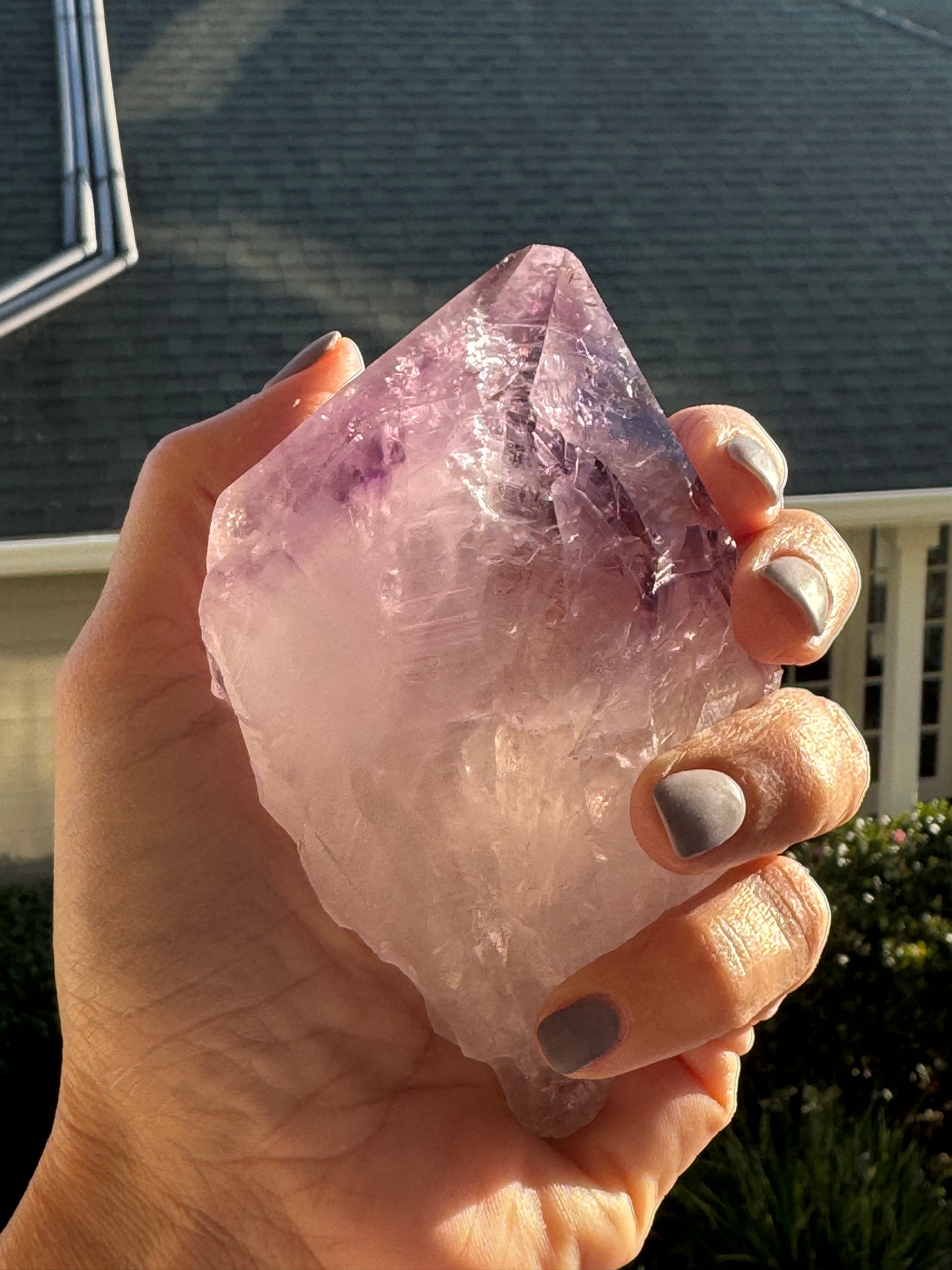 Raw Natural Amethyst Point