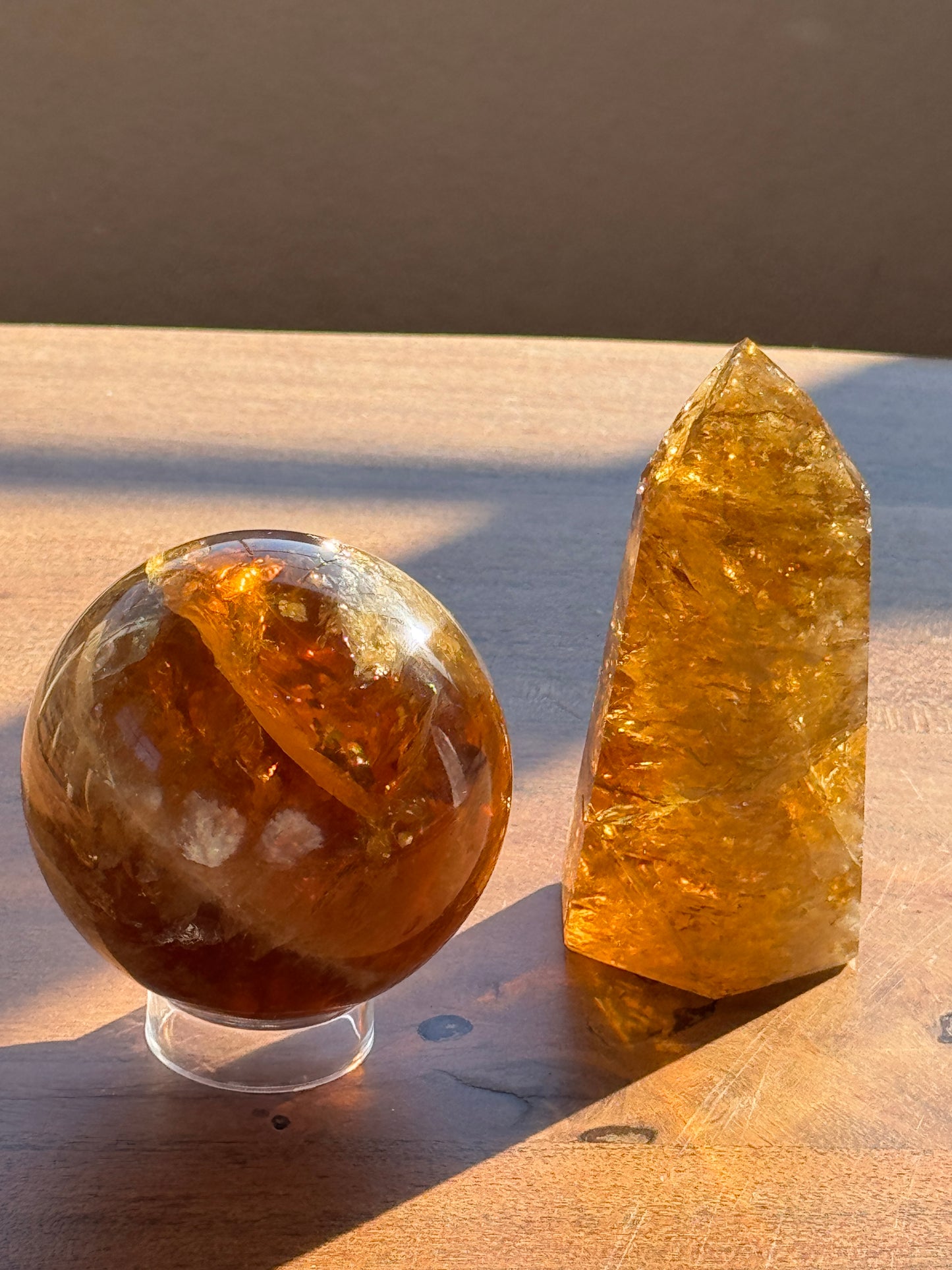 Natural Citrine Tower – Brazil