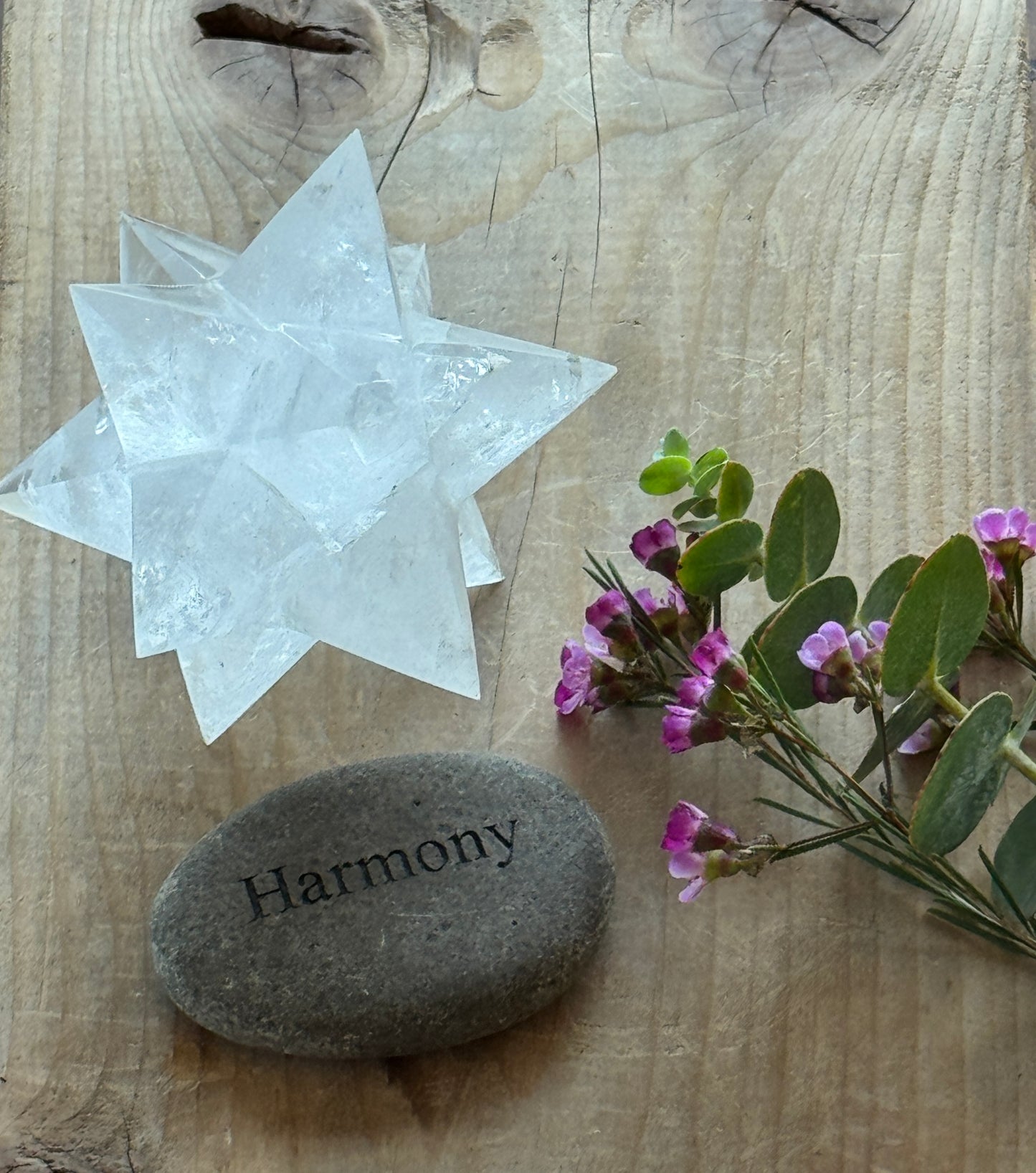 Clear Quartz Merkaba – Sacred Geometry in Light