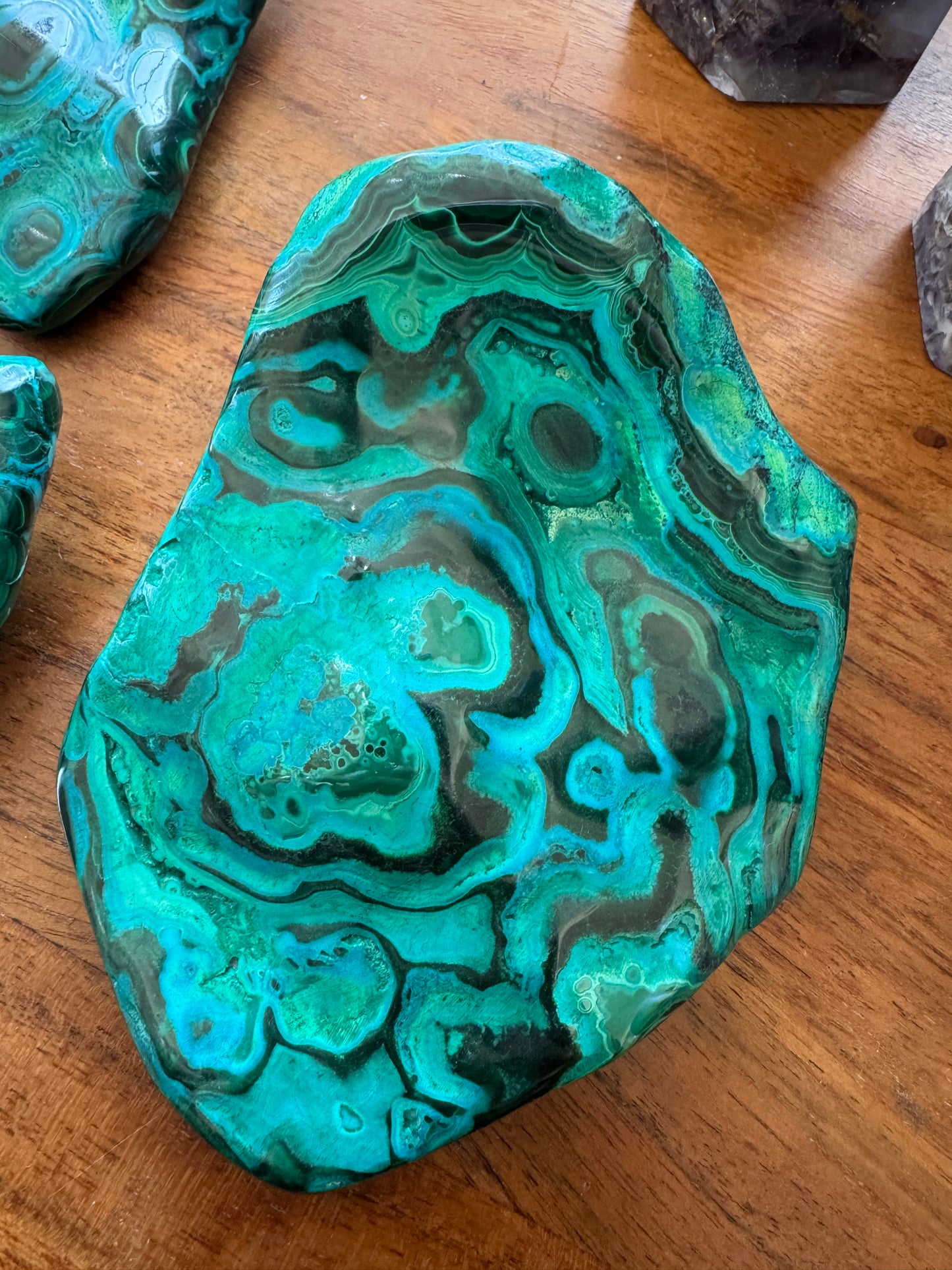 Malachite Chrysocolla Freeform
