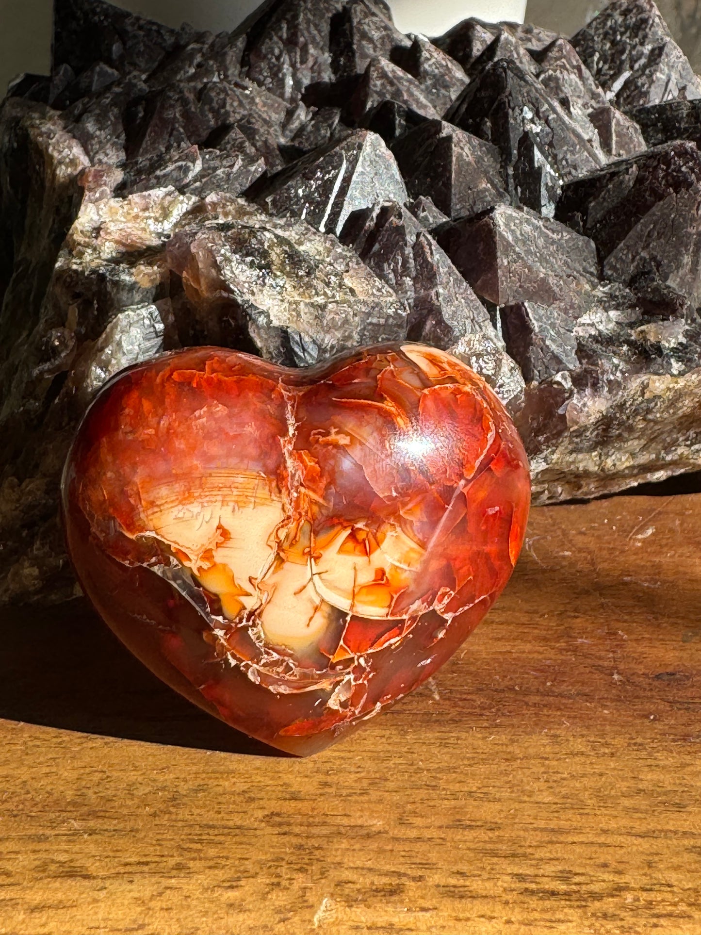 Small Carnelian Heart