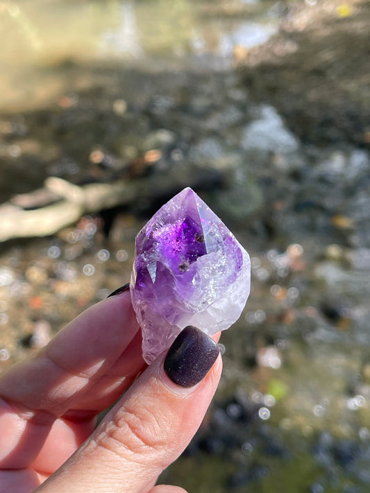Natural Amethyst point