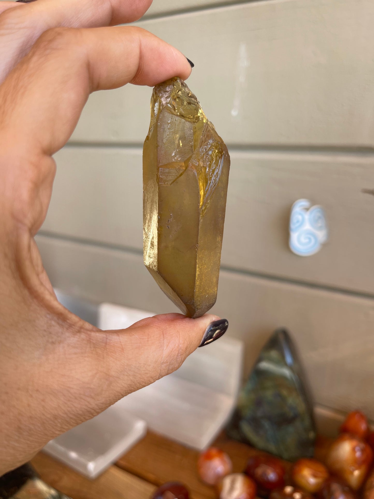 Raw Natural Citrine points