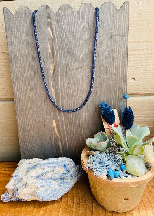 Kyanite Beads Spiritual Necklace