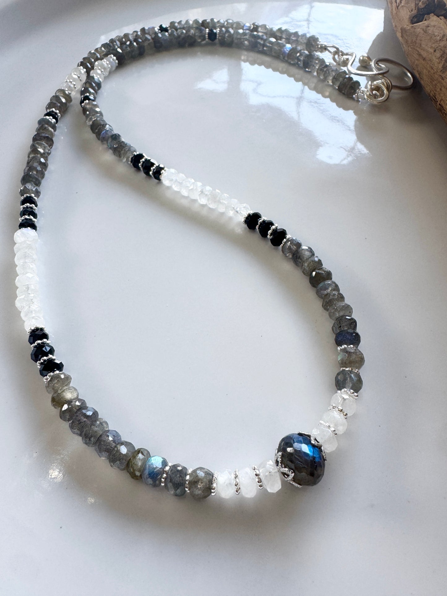 MAGIC IS ALL • ALL IS MAGIC

Labradorite • Moonstone • Black Tourmaline Necklace