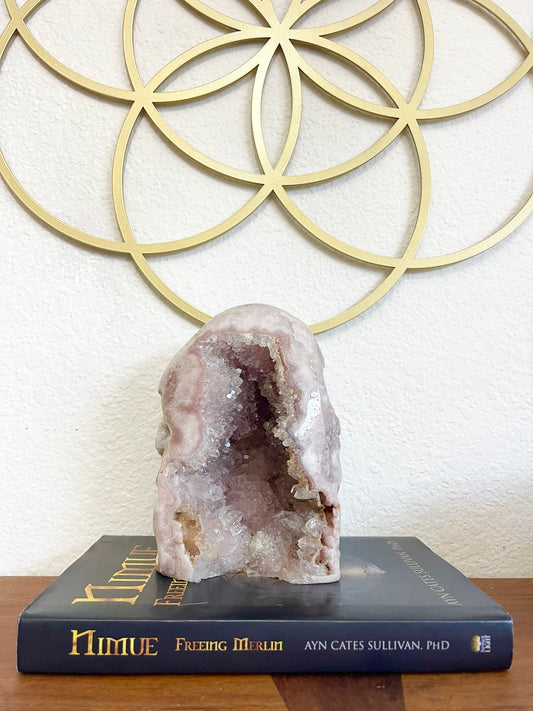 Pink Amethyst Geode