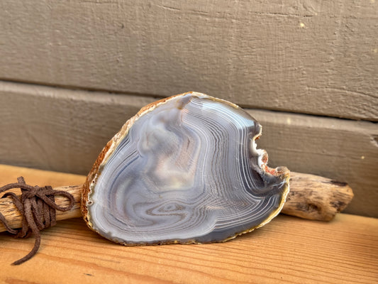Polished Agate Slab – Natural Beauty & High Vibration Energy
