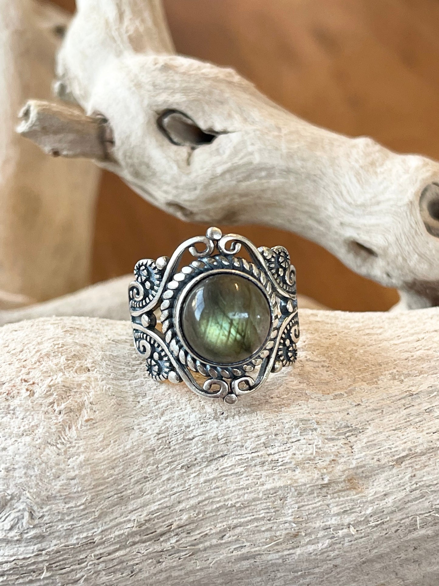 Labradorite Ring