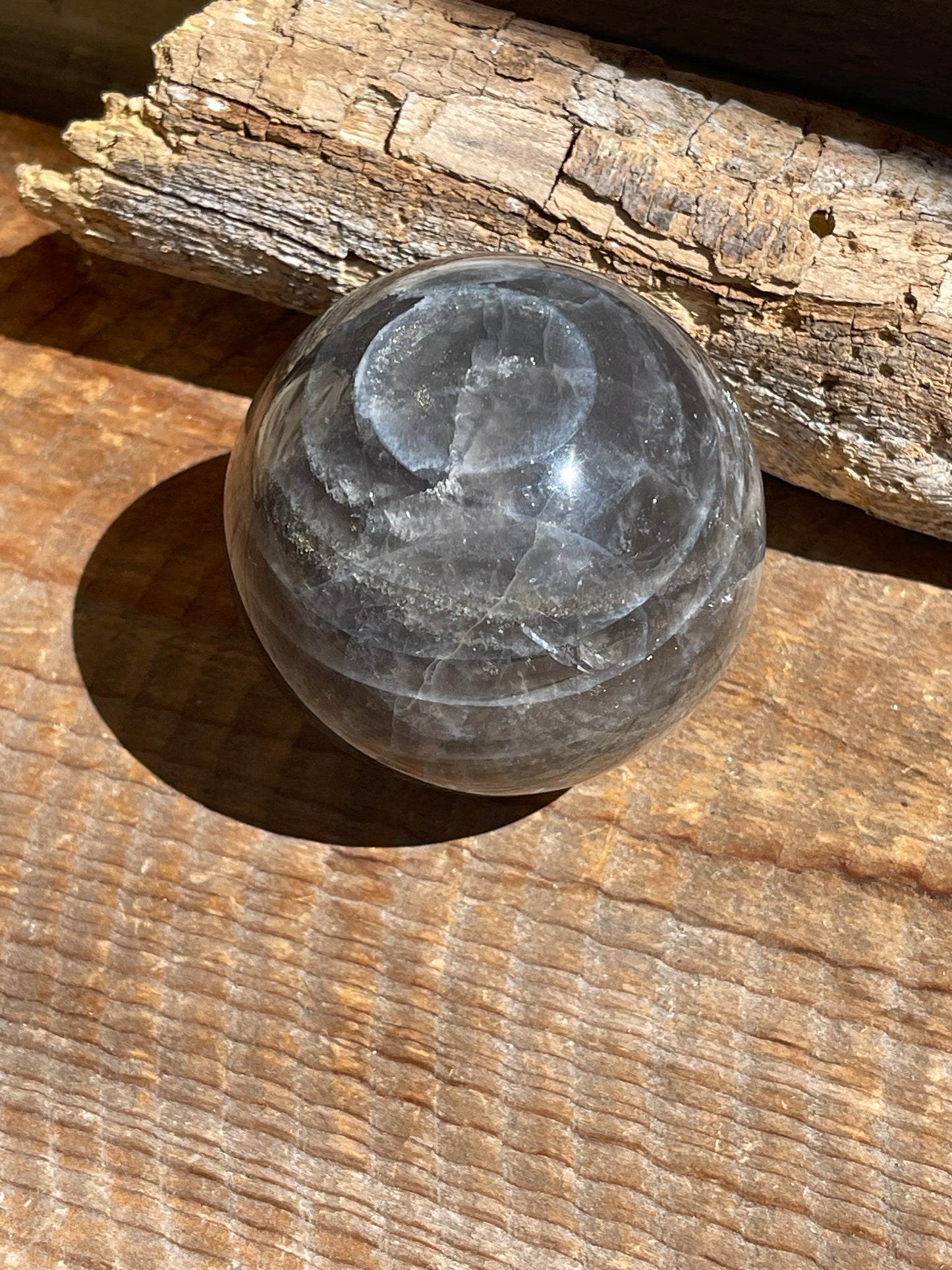 Black Moonstone Sphere