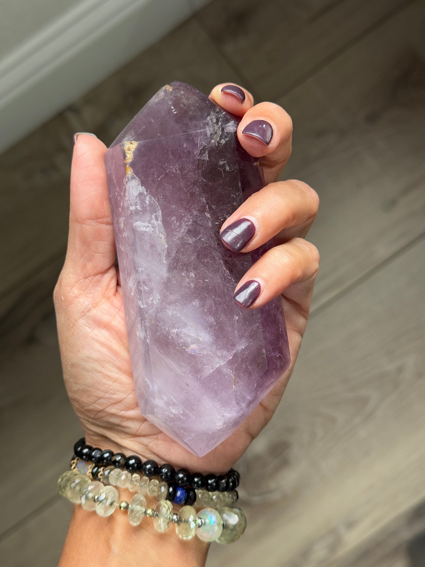 Double Terminated Amethyst