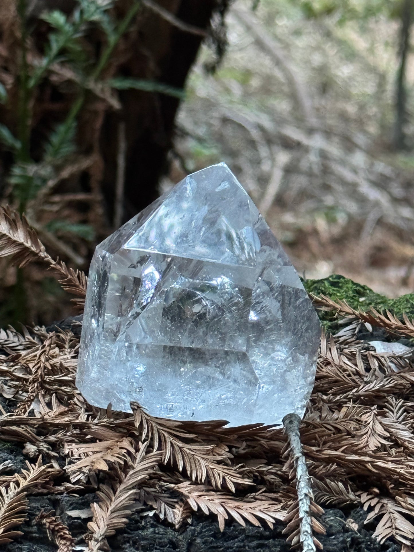 Clear Quartz Tower