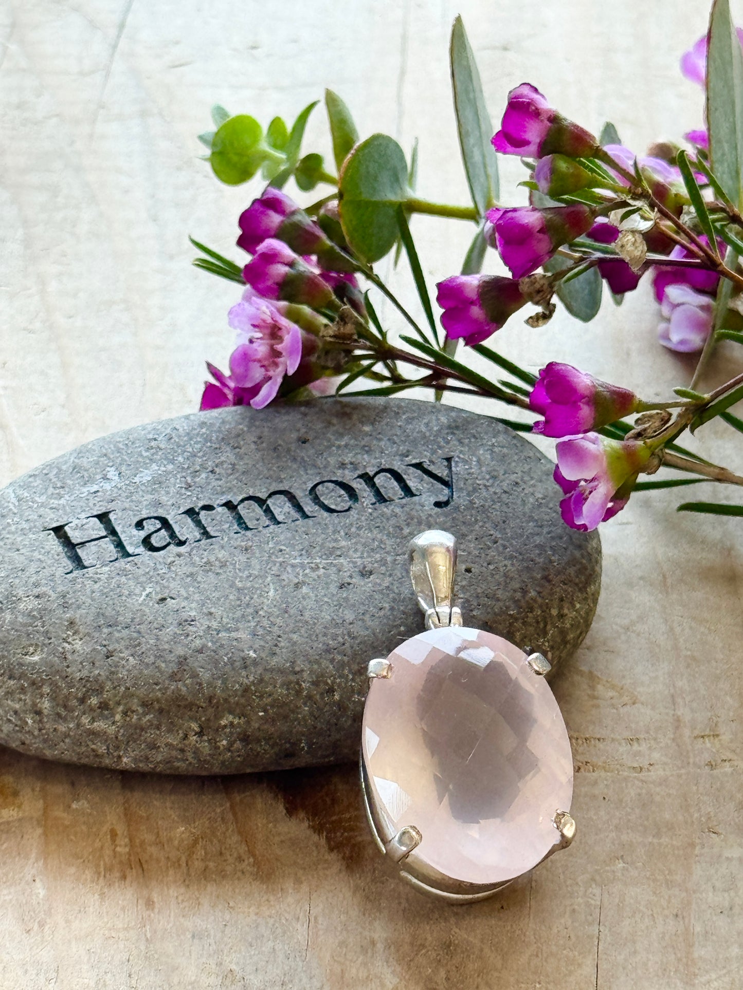 Rose Quartz Pendant — The Stone of Love