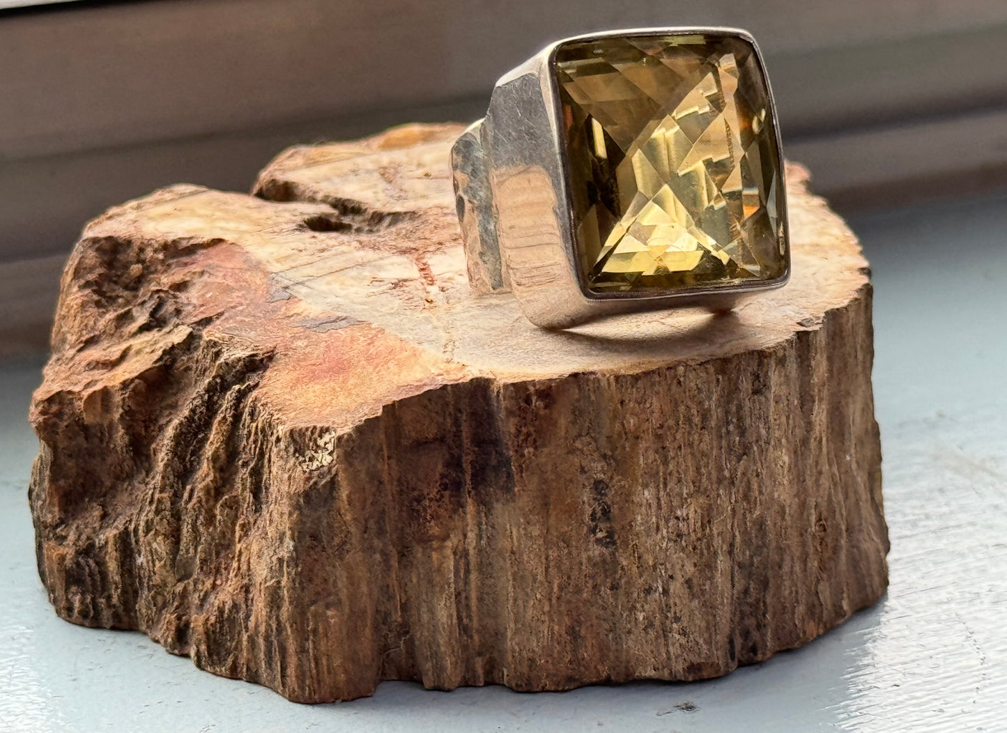 Natural Citrine Ring