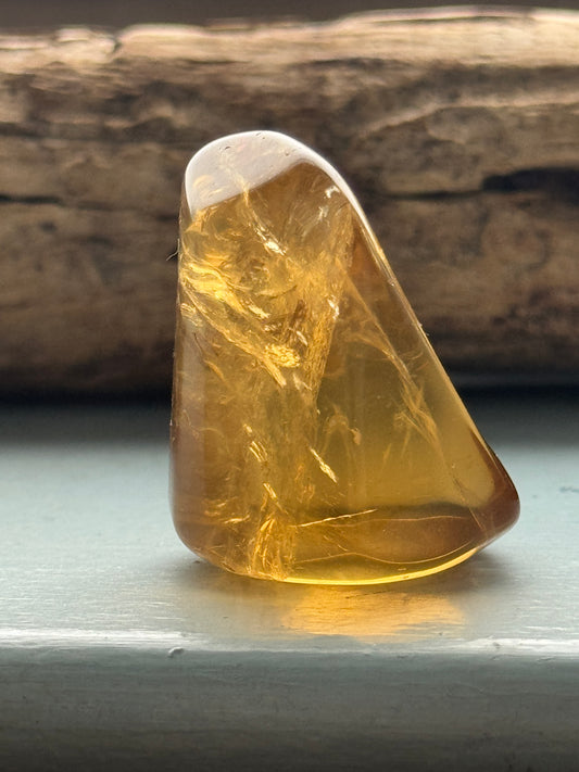 Natural Brazilian Citrine – Large Tumbled Stone