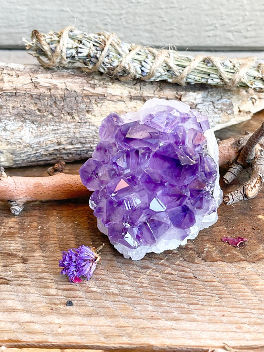 Amethyst Druze