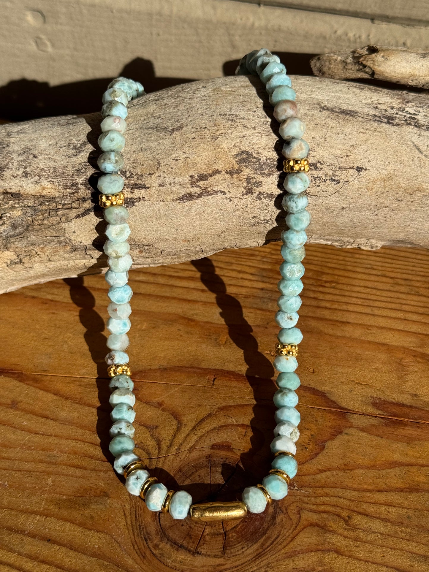 Larimar Necklace – Handcrafted with Magic