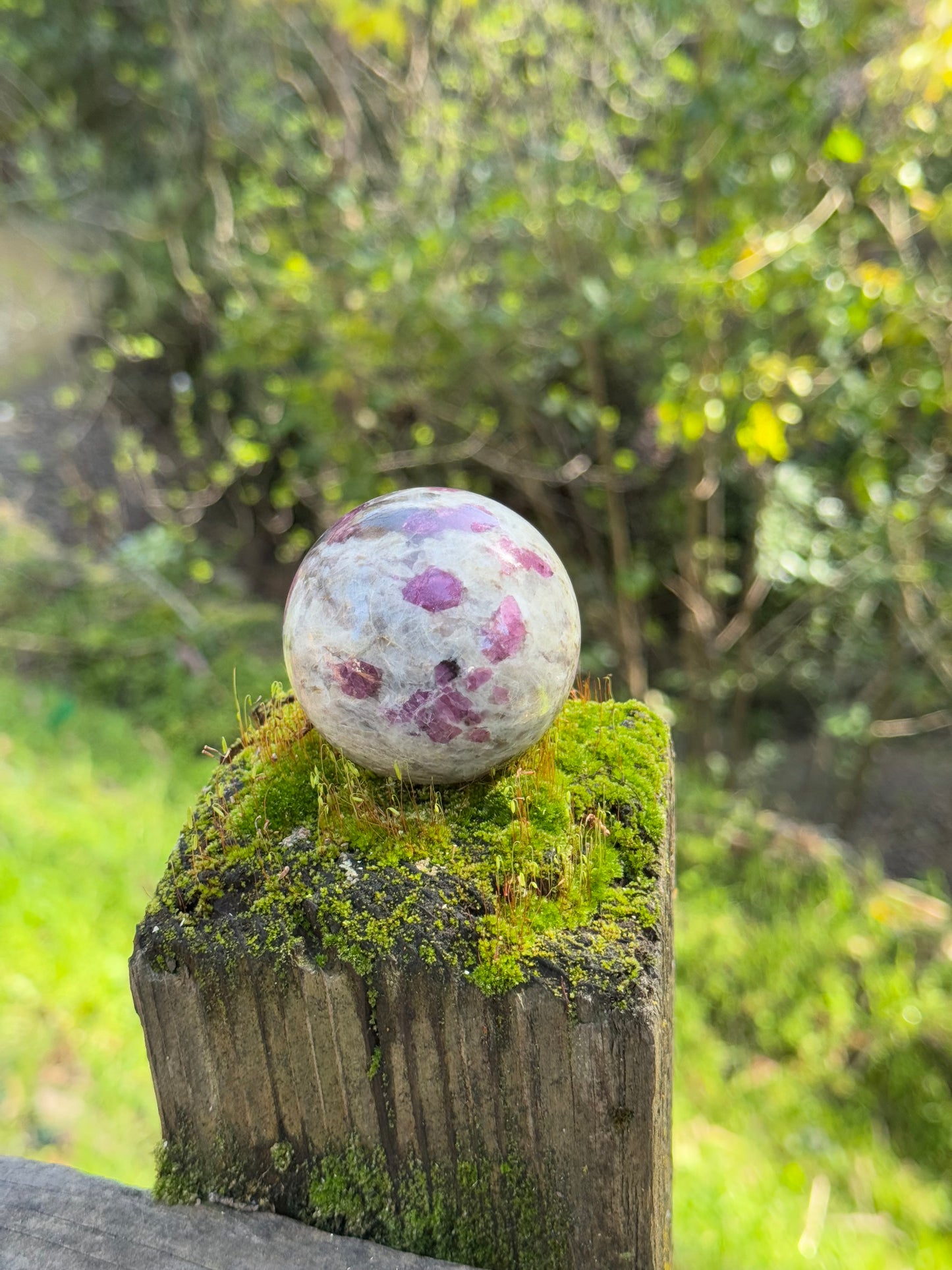 AAA Pink Tourmaline & Rubellite Sphere