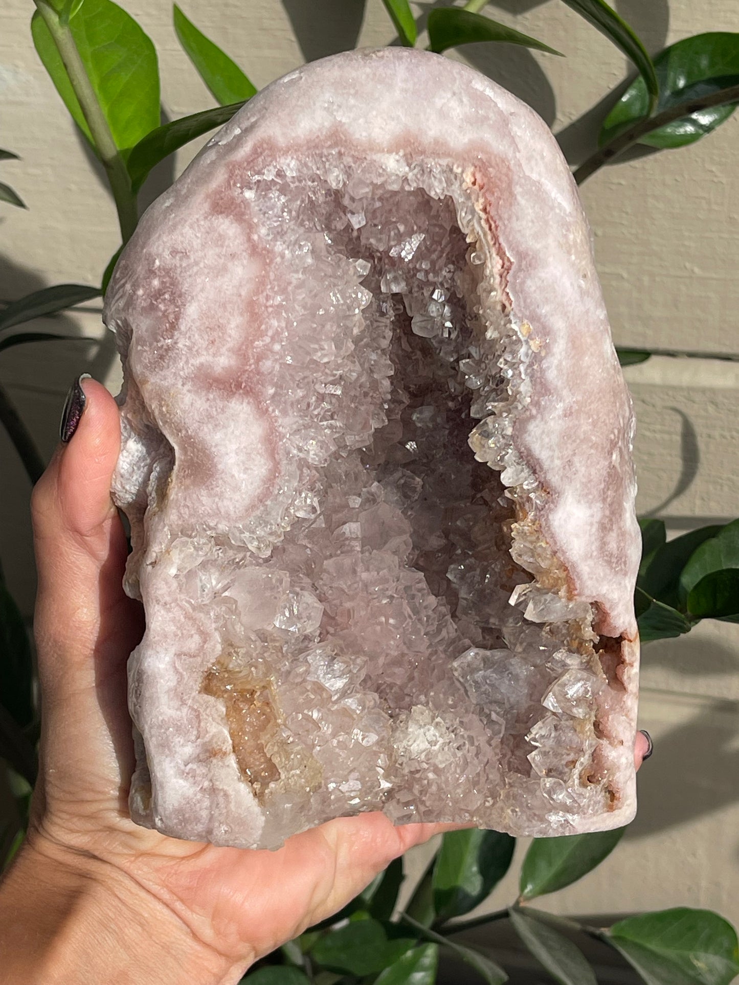 Pink Amethyst Geode