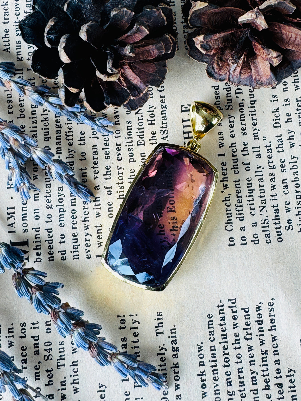 Natural Ametrine Pendant