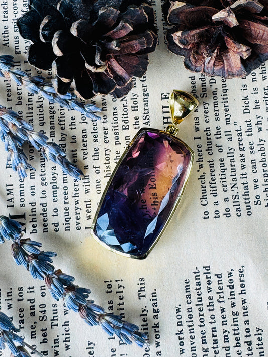 Natural Ametrine Pendant