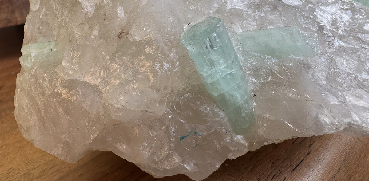 Natural Aquamarine on Matrix – 836g