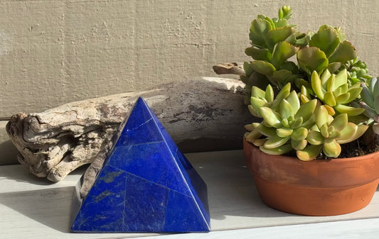 Large size Lapis Lazuli Pyramid