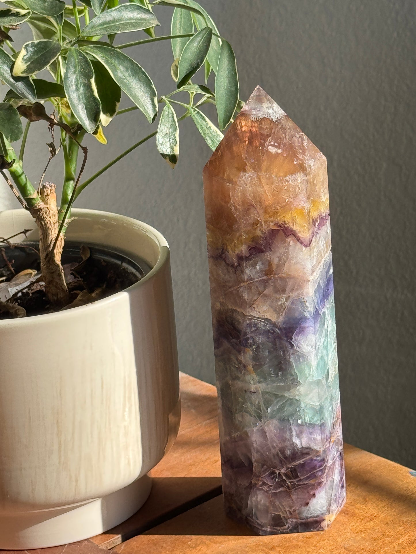 Afghanistan Natural Fluorite Tower