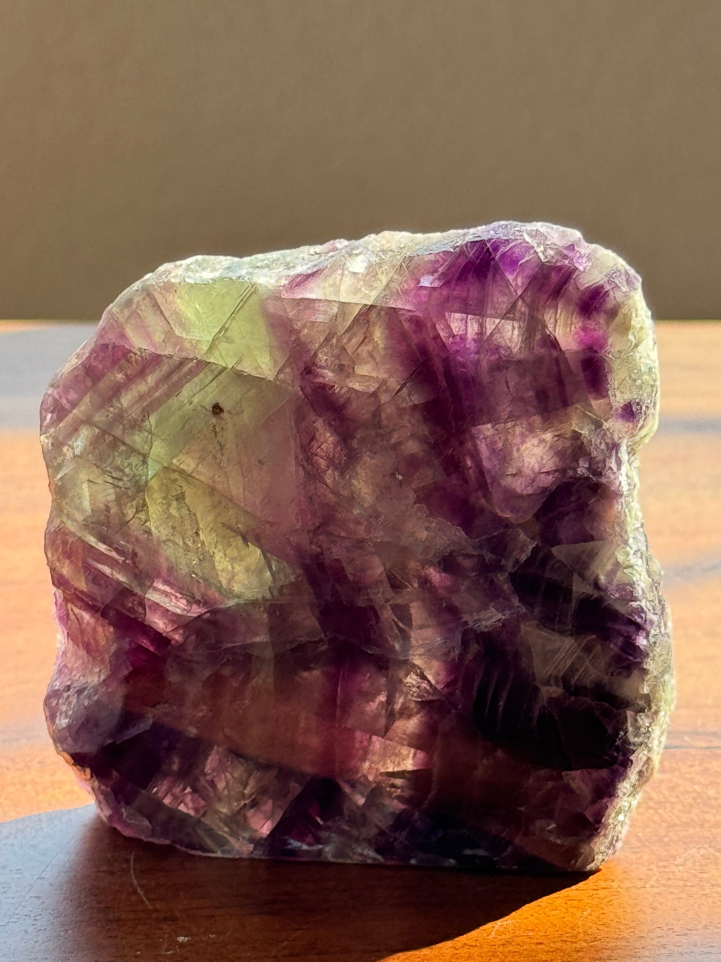 Natural Fluorite Slab