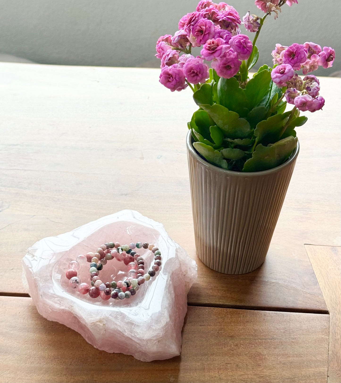 Rose Quartz Bowl – Vessel of Love, Light & Soft Healing Energy.