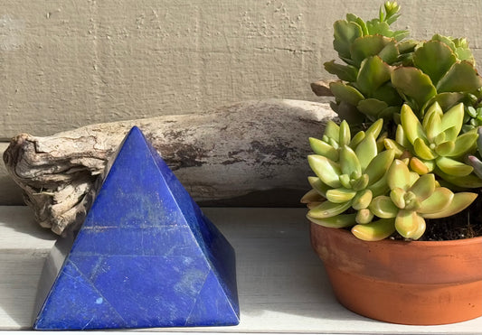 Large size Lapis Lazuli Pyramid