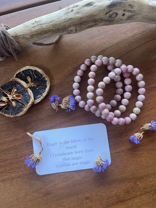 Rhodochrosite Bracelets