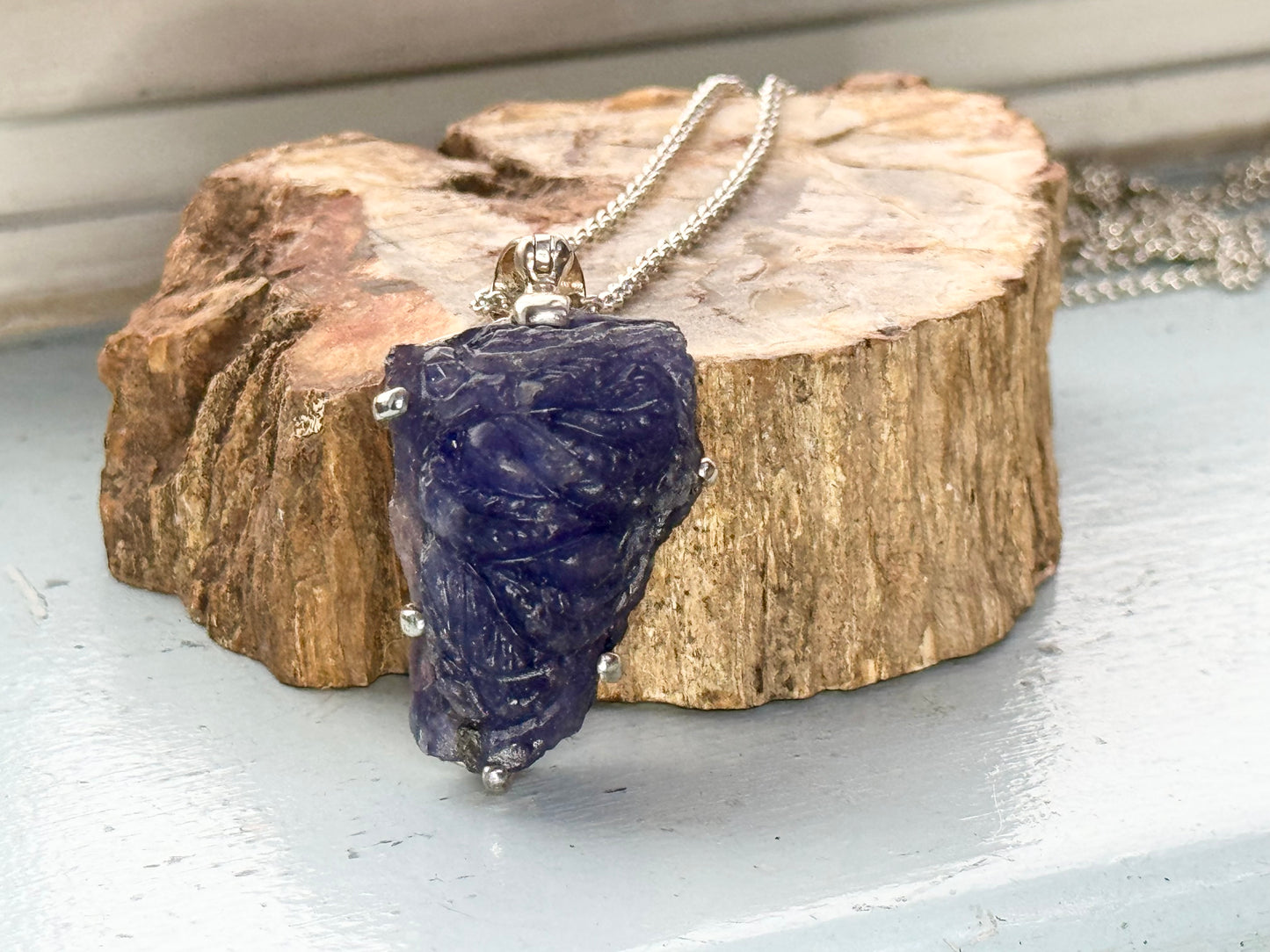 Tanzanite Dragon Pendant