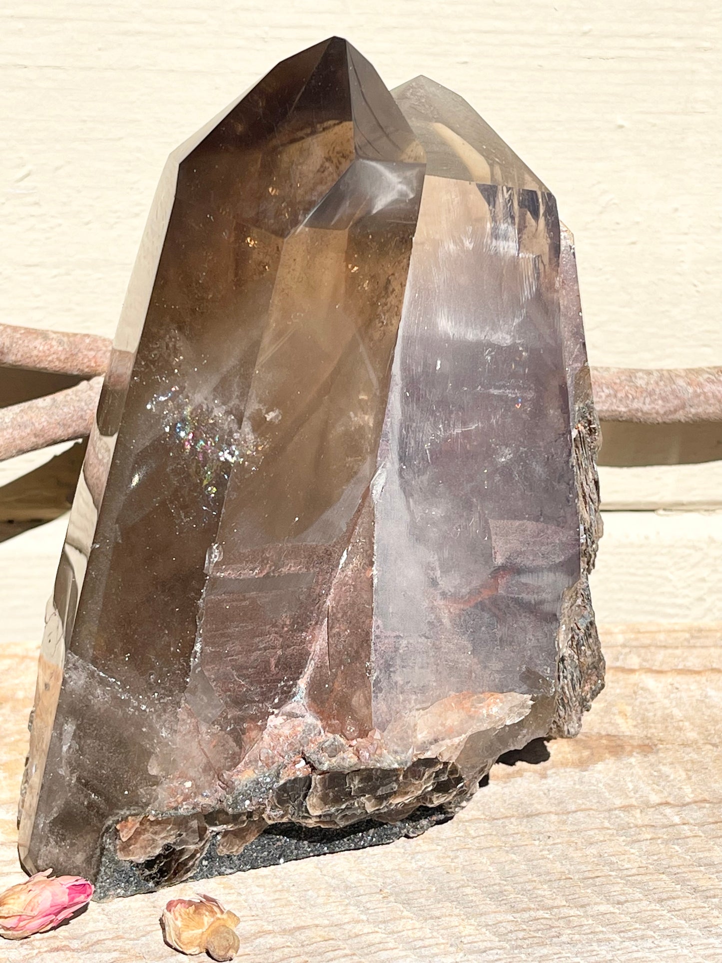 Raw Smokey Quartz Cluster