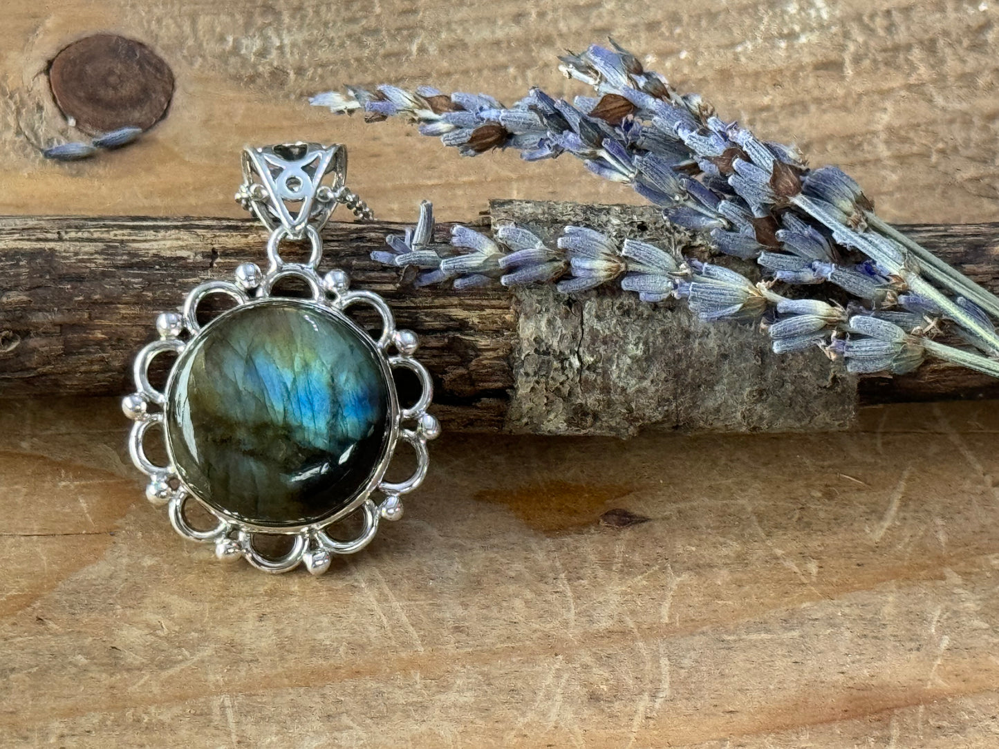 Witchy Labradorite Pendant